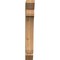 Ekena Millwork Legacy Slat Rough Sawn Bracket, Western Red Cedar, 4"W x 18"D x 30"H BKT04X18X30LEC06RWR - alternate 2